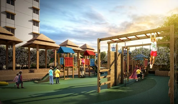 Sobha Kismatpur Kids’ Play Area — Representational Children’s play area representing family amenities at Sobha Kismatpur